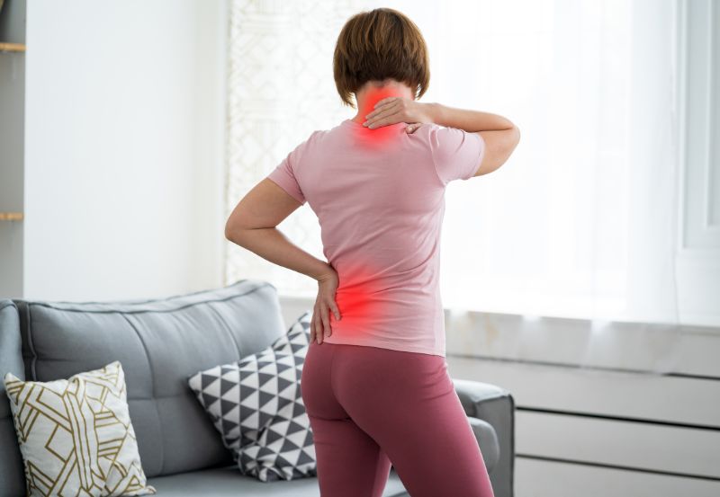 Ból karku oraz kości ogonowej