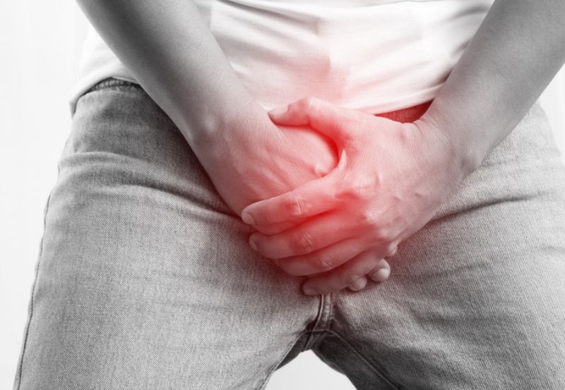 Opryszczka męskich narządów płciowych