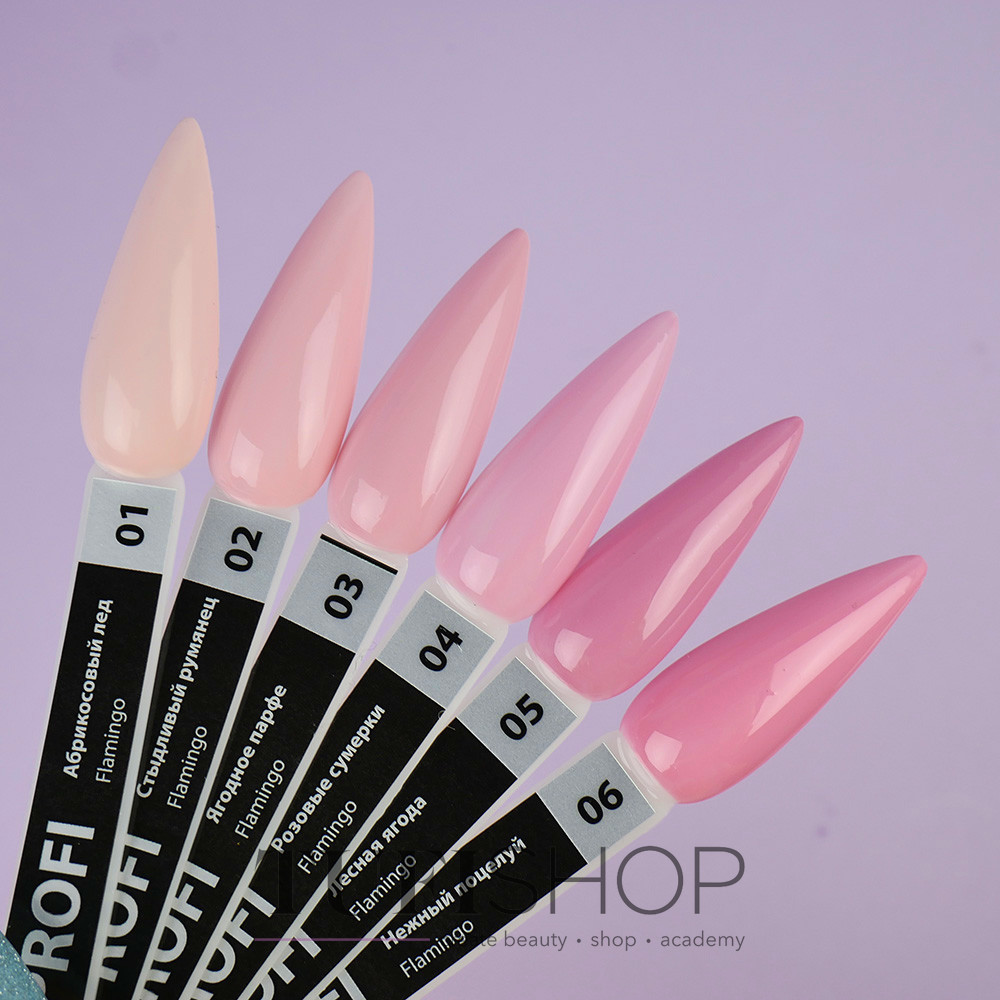 Lakier hybrydowy TUFI profi PREMIUM Flamingo 01 Lód morelowy 8 ml