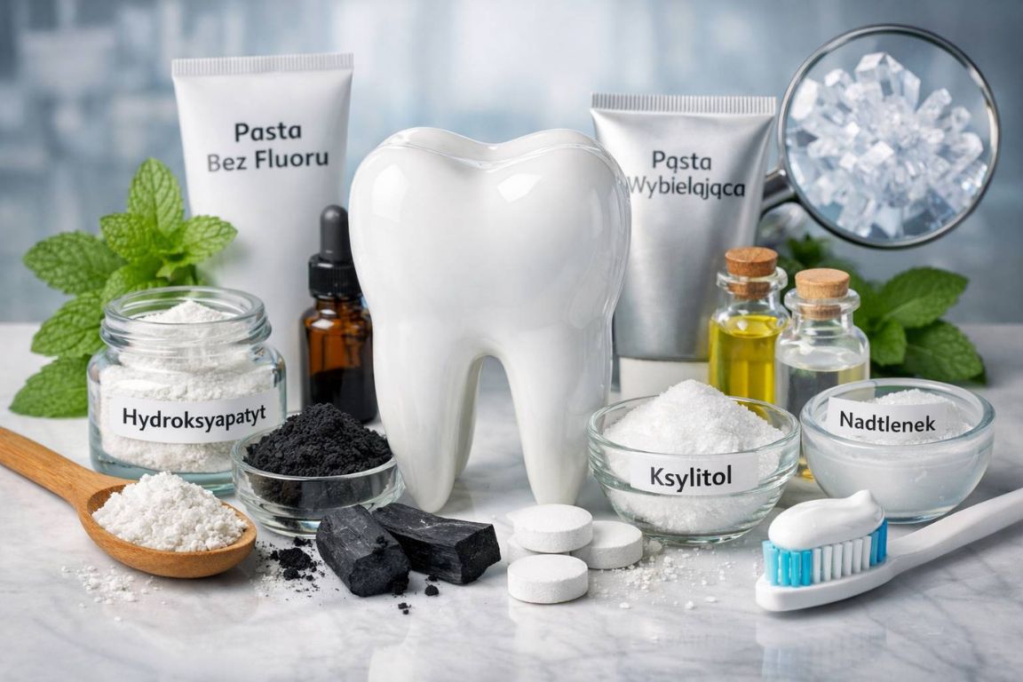 Skład pasty do zębów